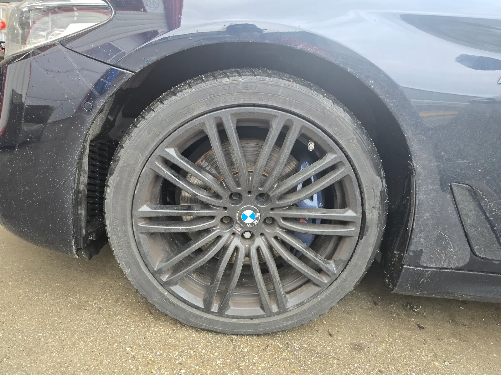 BMW – čistenie diskov po čistení, fotka 1