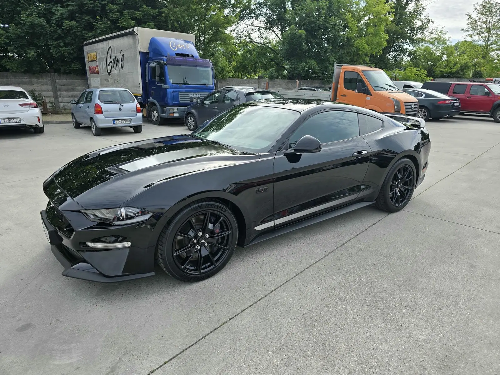 Ford Mustang po čistení, fotka 1