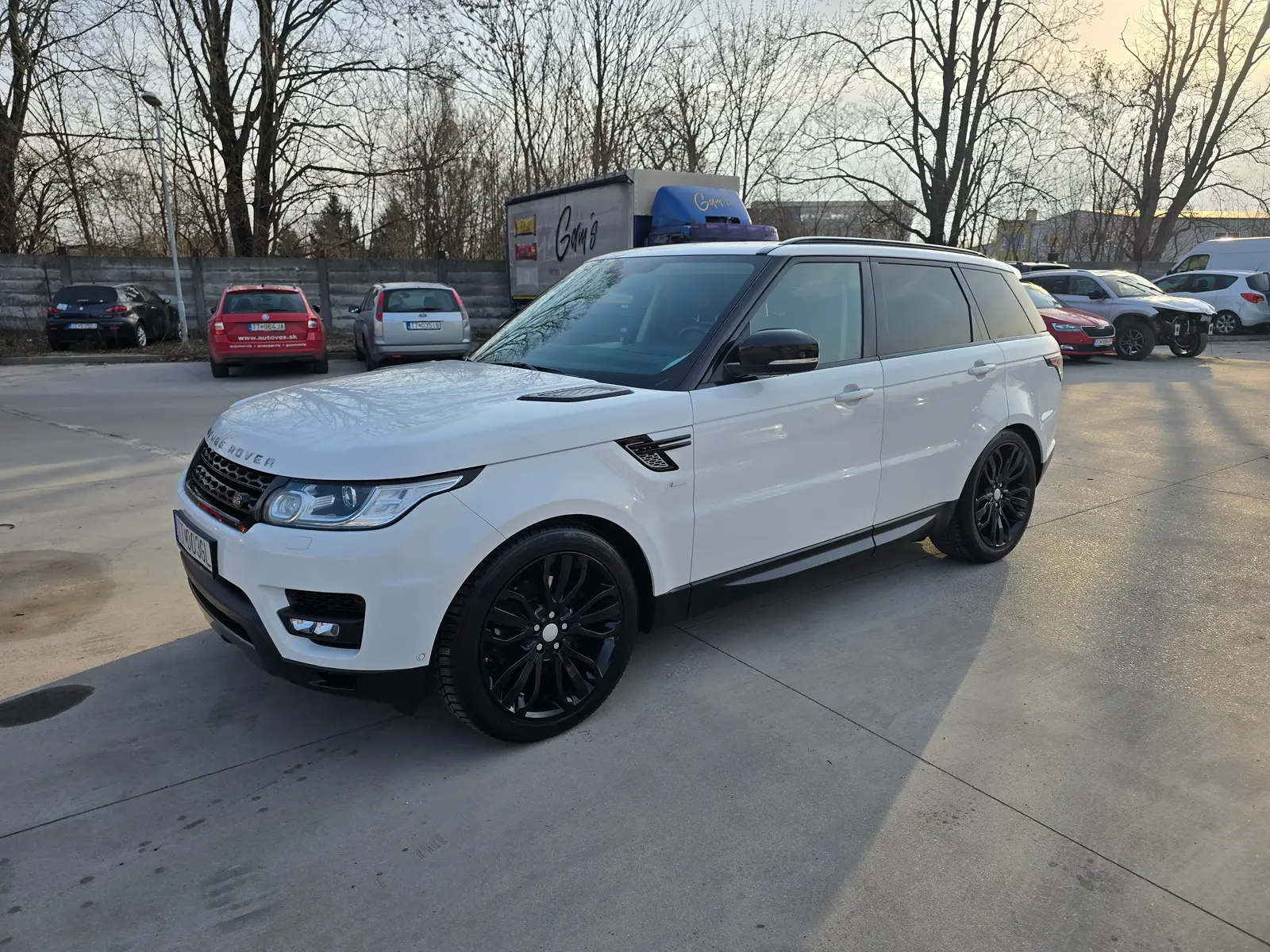 Range Rover Sport po čistení